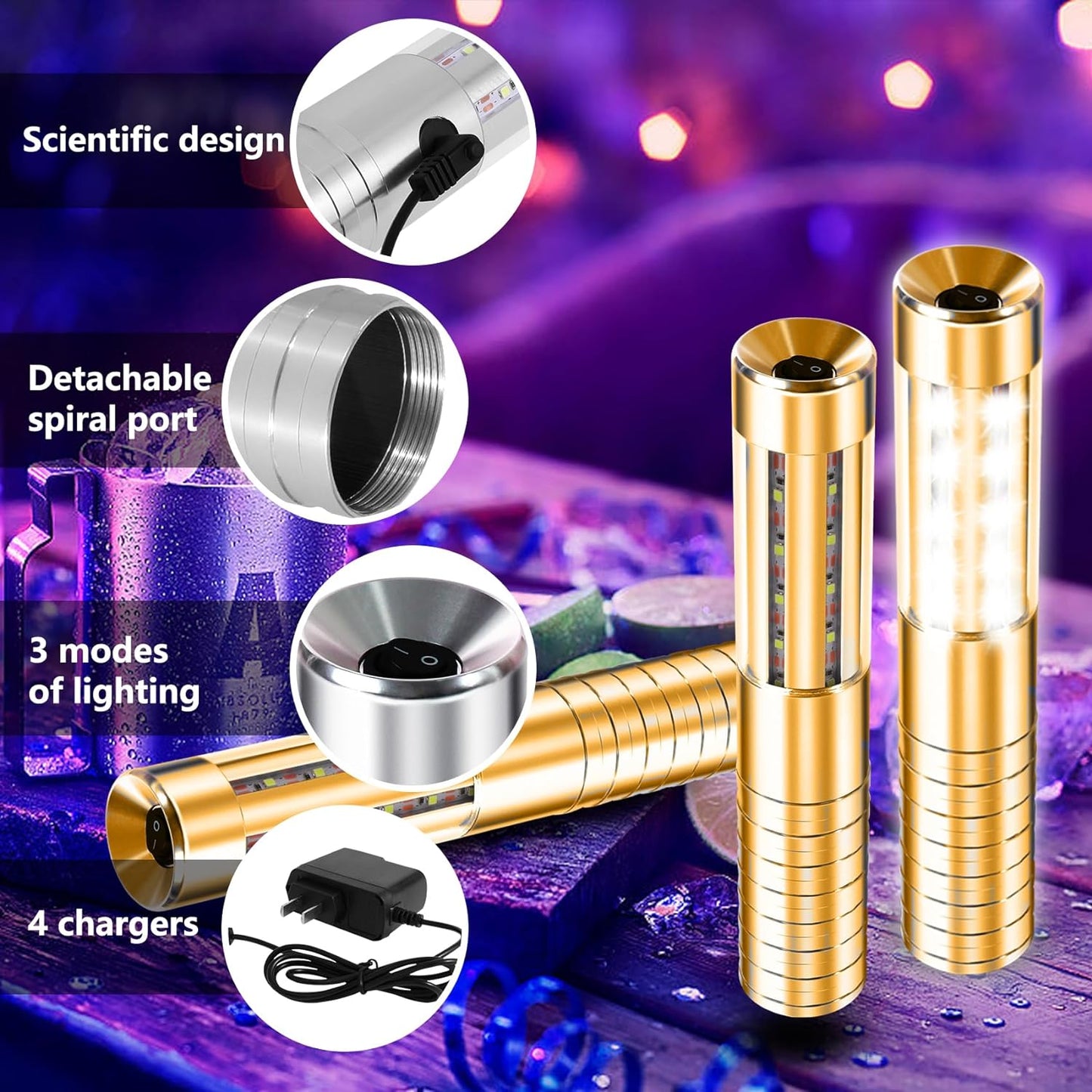 LED Strobe Baton – Enhance Nightclub Bottle Service
