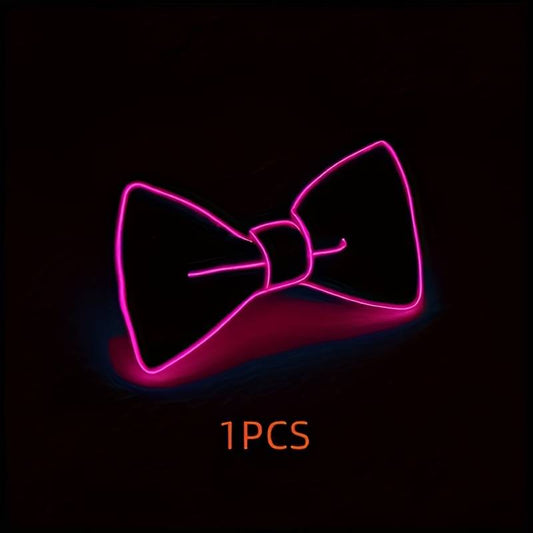 LED Bow Tie – Light Up Bow Tie for Parties, Performances, and Nightlife Events