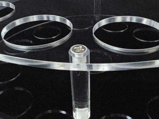 Shot Tray – 12-Glass Service Tray (Compatible with LED Bottle Service Light)