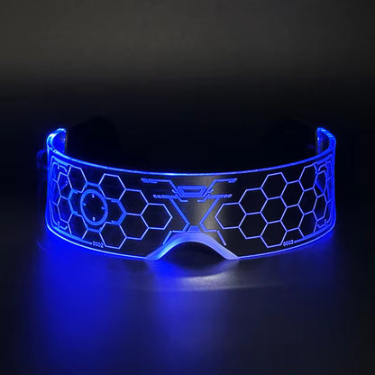 LED Party Glasses – 6 Styles | Rechargeable Nightclub Light-Up Glasses