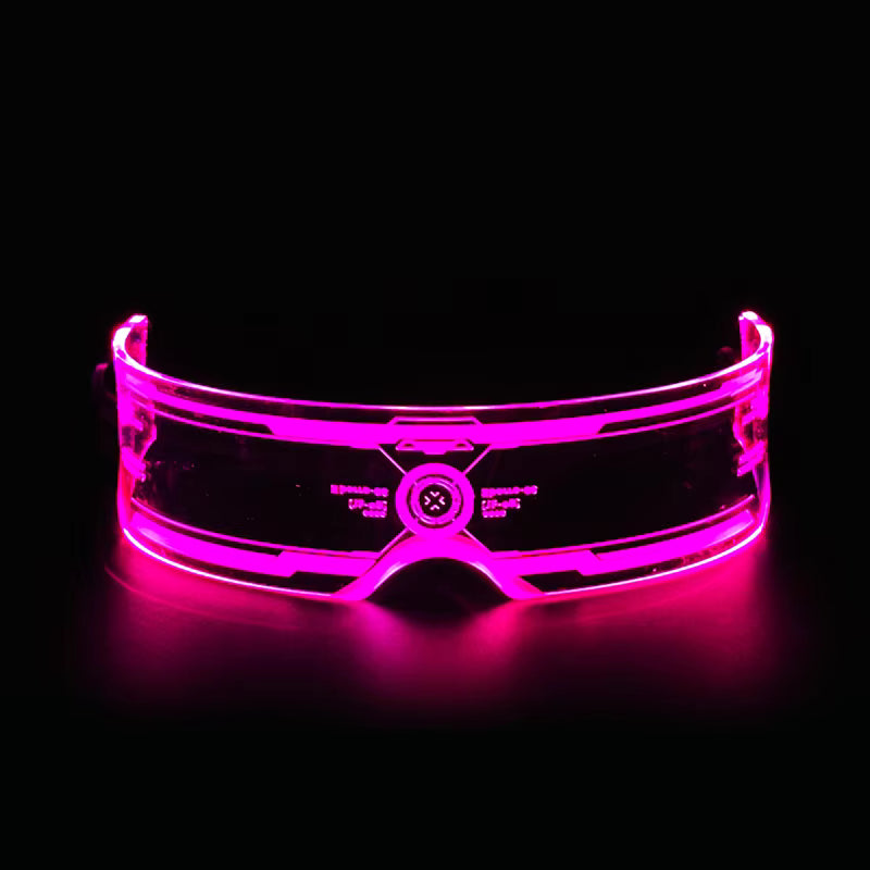 LED Party Glasses – 6 Styles | Rechargeable Nightclub Light-Up Glasses
