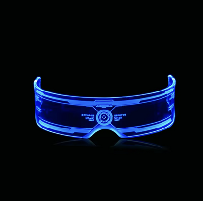 LED Party Glasses – 6 Styles | Rechargeable Nightclub Light-Up Glasses