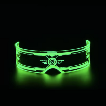 LED Party Glasses – 6 Styles | Rechargeable Nightclub Light-Up Glasses