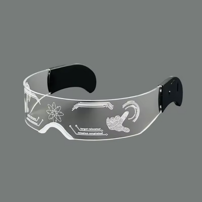 LED Party Glasses – 6 Styles | Rechargeable Nightclub Light-Up Glasses