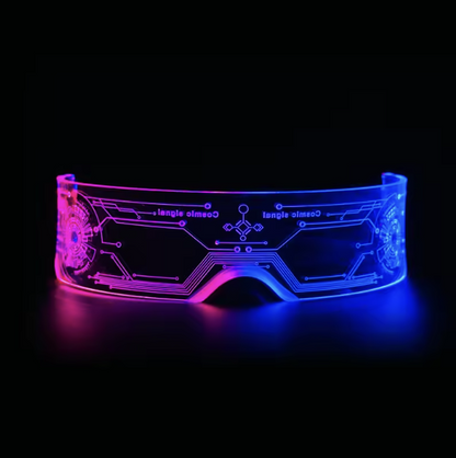 LED Party Glasses – 6 Styles | Rechargeable Nightclub Light-Up Glasses