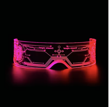 LED Party Glasses – 6 Styles | Rechargeable Nightclub Light-Up Glasses