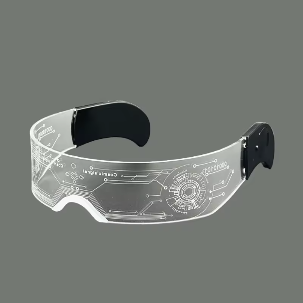 LED Party Glasses – 6 Styles | Rechargeable Nightclub Light-Up Glasses