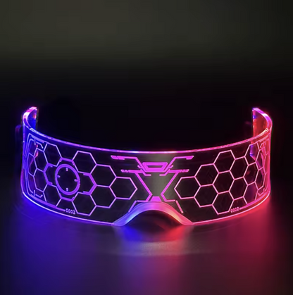 LED Party Glasses – 6 Styles | Rechargeable Nightclub Light-Up Glasses