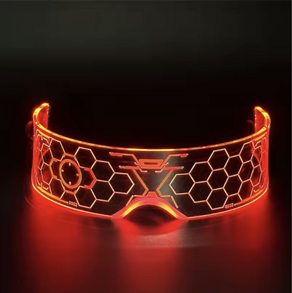 LED Party Glasses – 6 Styles | Rechargeable Nightclub Light-Up Glasses