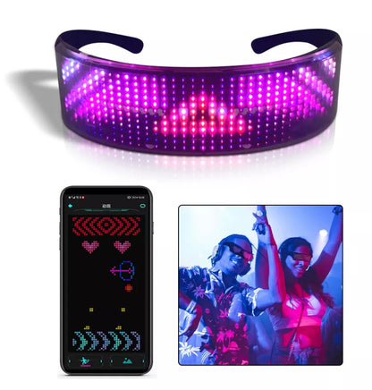 LED GLASSES APP CONNECTED